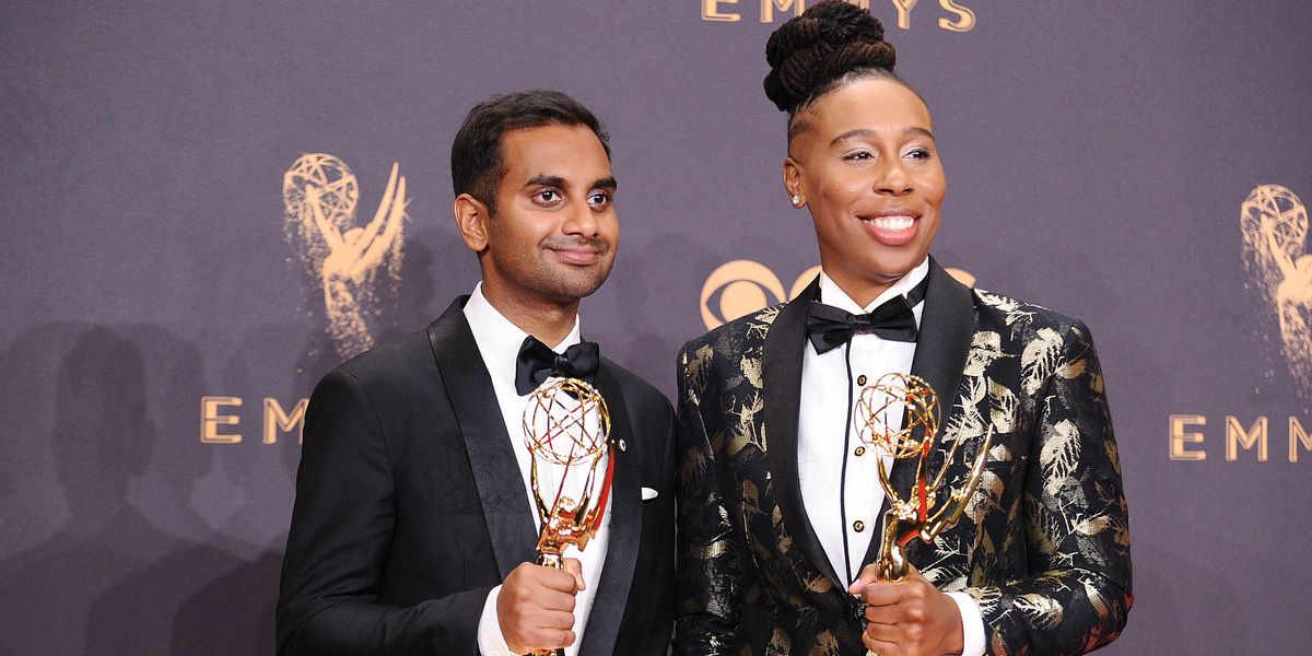 Aziz Ansari and Lena Waithe Winning for 'Master Of None' Was the Best Part of the Emmys