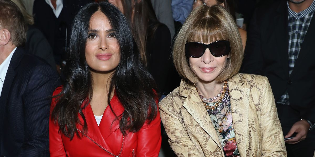See Salma Hayek, Anna Wintour, and More Sit Front Row on Day 4 of LFW