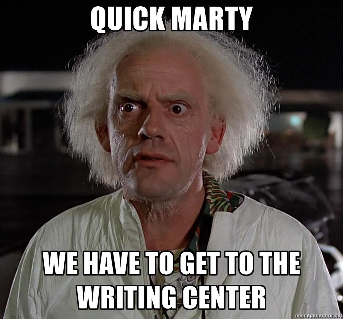 Struggles Of A Writing Center Consultant