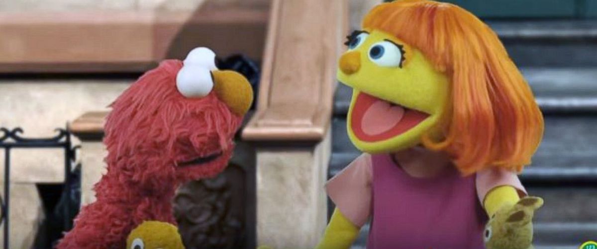 Why Every TV Show Needs A Julia Like Sesame Street