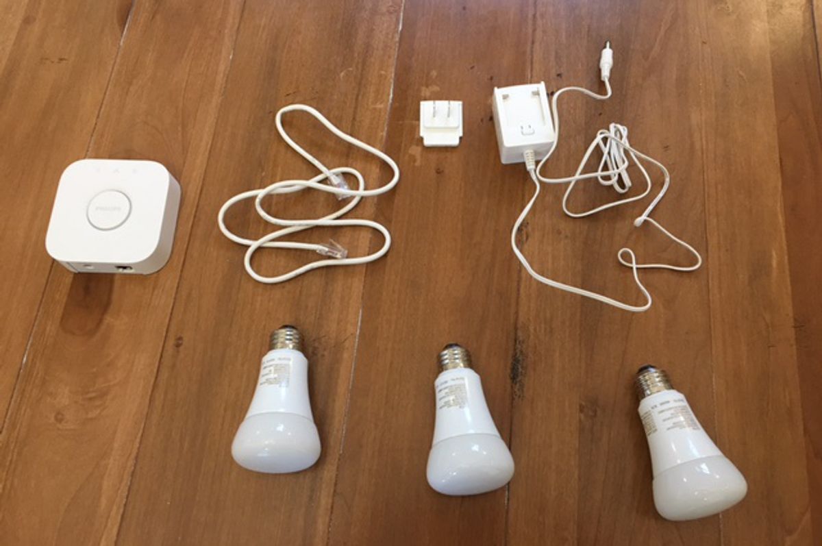 Philips Hue White and Color Ambiance Starter Kit is simple to use even for smart home novices