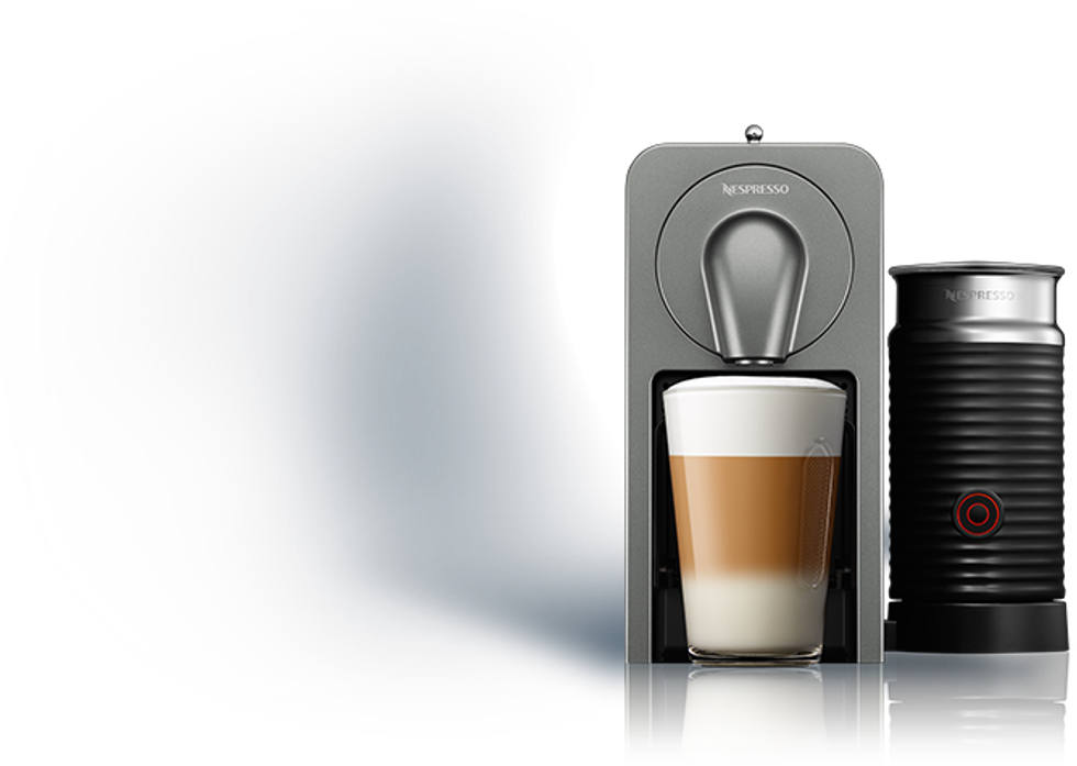 a photo of Nepresso Prodigio coffee maker