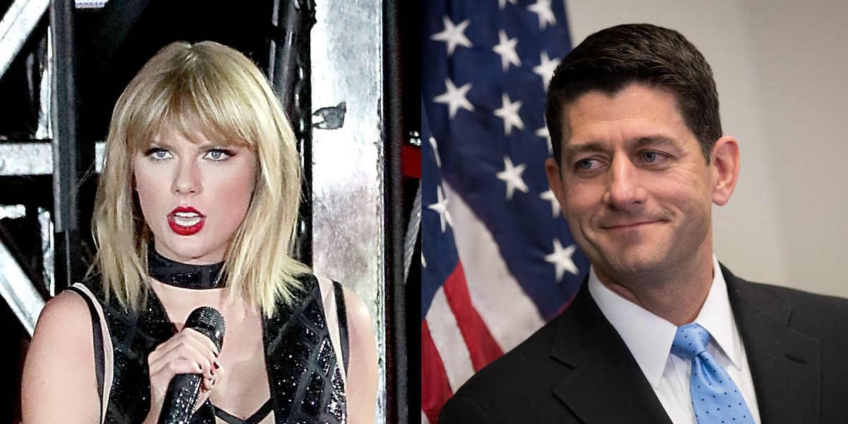 Paul Ryan Tried To Make A Taylor Swift Meme And Twitter Dragged Him To Hell: Enjoy!