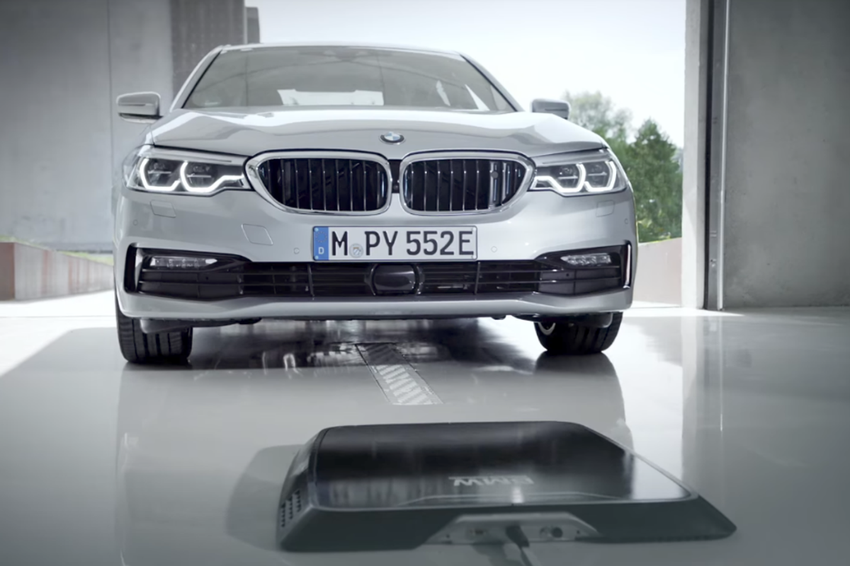 BMW brings wireless charging to electric and plug-in hybrid cars