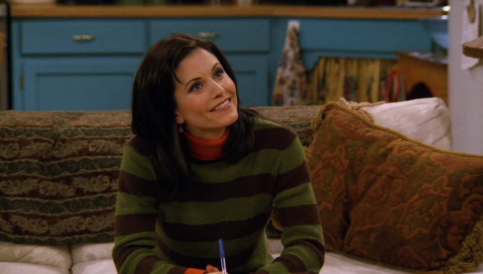 A Look At Monica Geller's Evolution Through All 10 Seasons Of 'Friends'