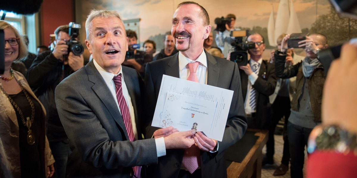 First Gay Couple Marries Legally in Germany After 38 Years Together