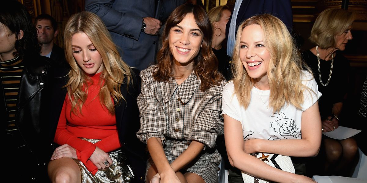 See Ellie Goulding, Jerry Seinfeld (??) Sit Front Row on Paris Fashion Week Day 7