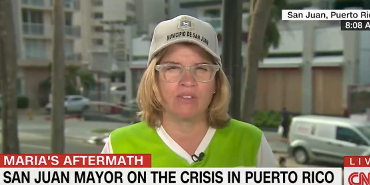 Donald Trump Attacks San Juan Mayor for "Poor Leadership" After She Begs for Help on TV