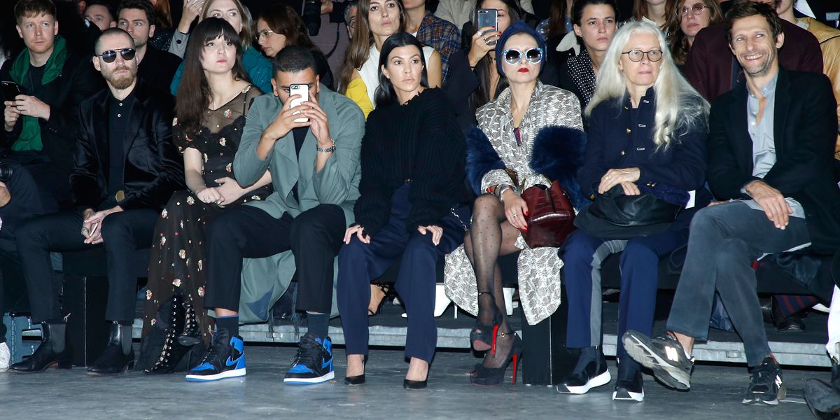 See Kourtney Kardashian, Salma Hayek, and More Sit Front Row on Paris Fashion Week Day 5