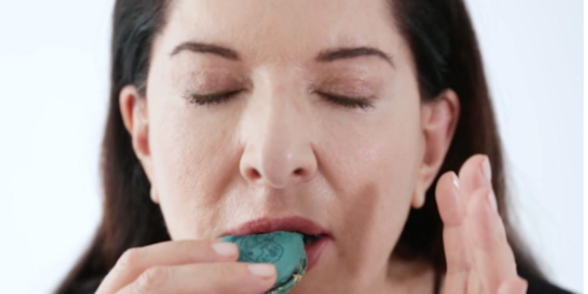 Marina Abramović is Selling Macarons that Taste Like Marina Abramović