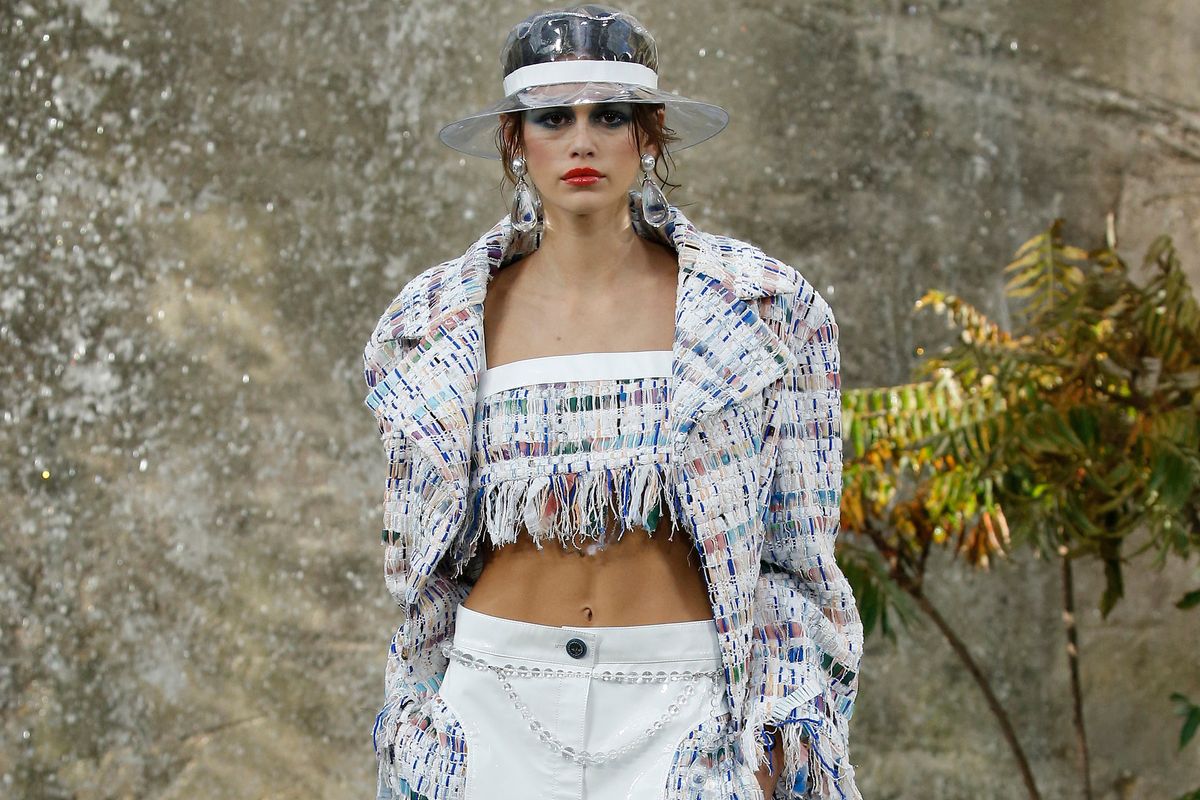 Chanel Created a Natural Wonderland for Spring 2018 Show - PAPER Magazine
