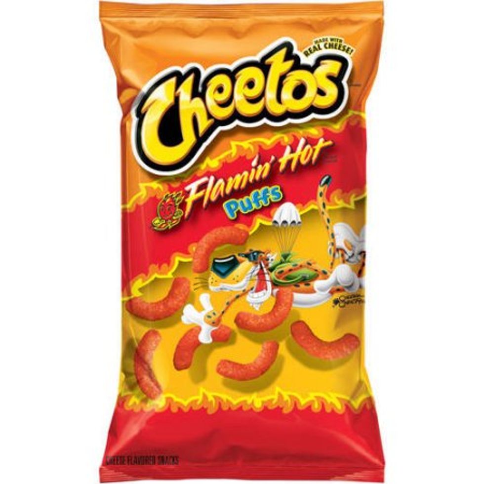 flamin hot cheetos pants