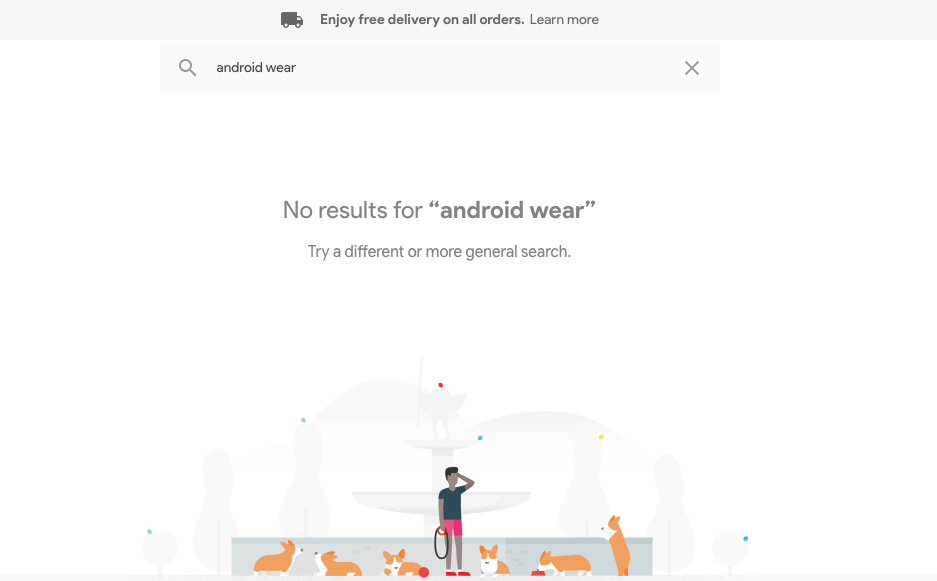 google wear store