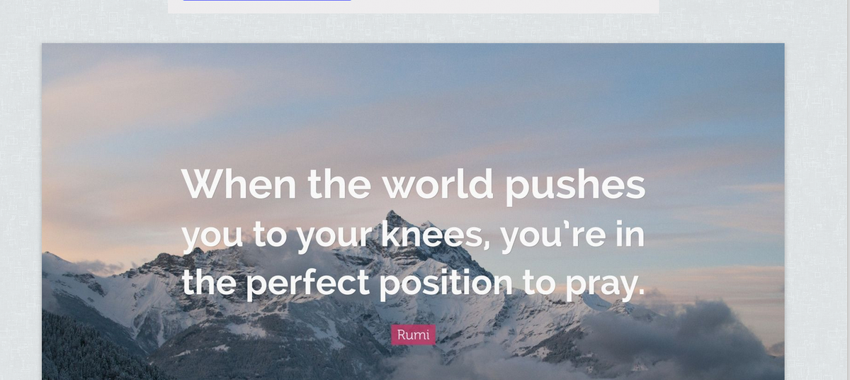 On Your Knees