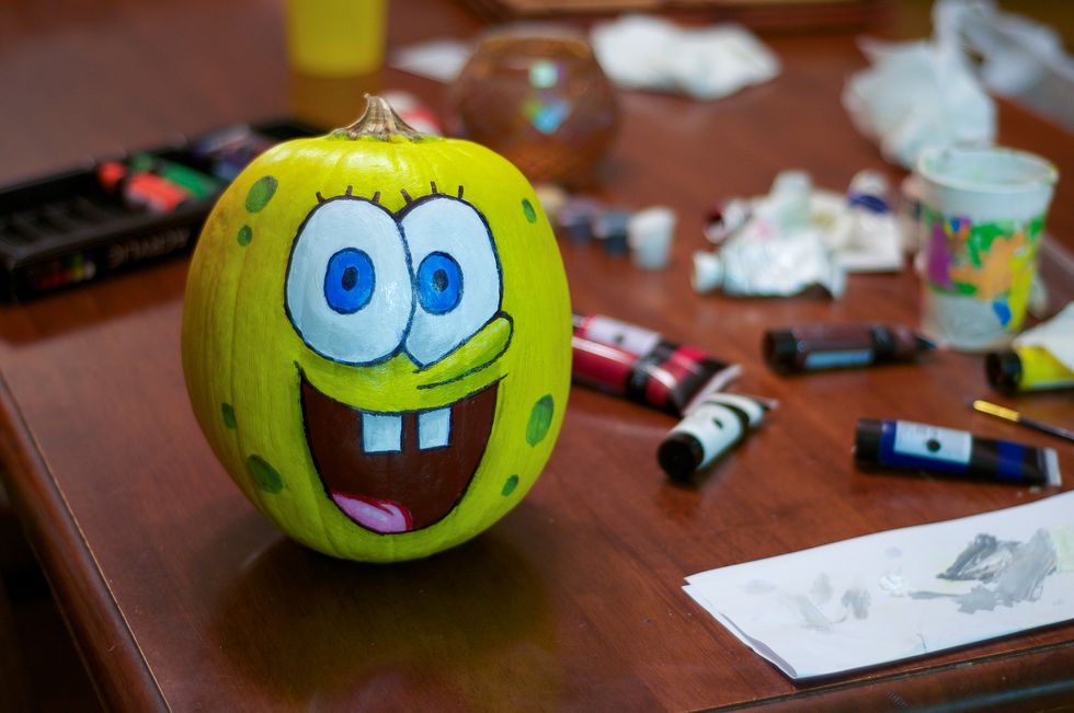 Easy Pumpkin Painting Ideas Simple