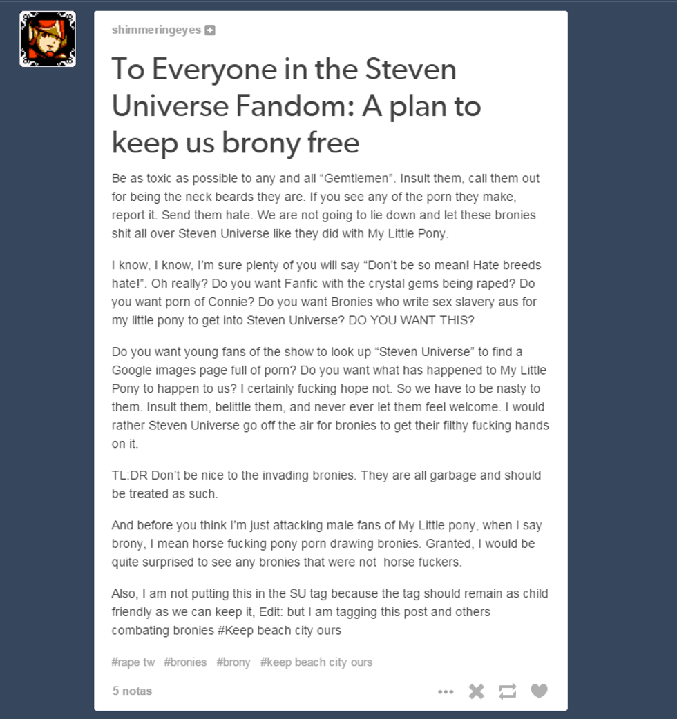 Why The Steven Universe Fandom Is The Worst Ever