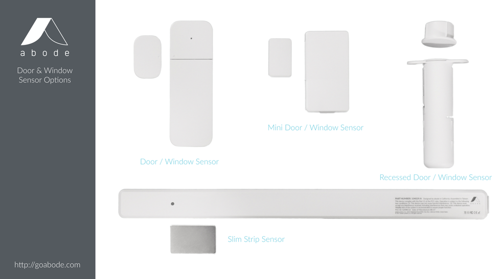 photo of abode home security app product list