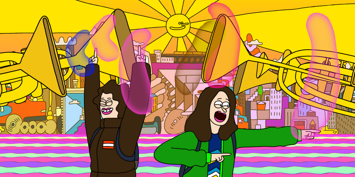 Artist Mike Perry on Creating Last Night's Trippy Animated Episode of "Broad City"