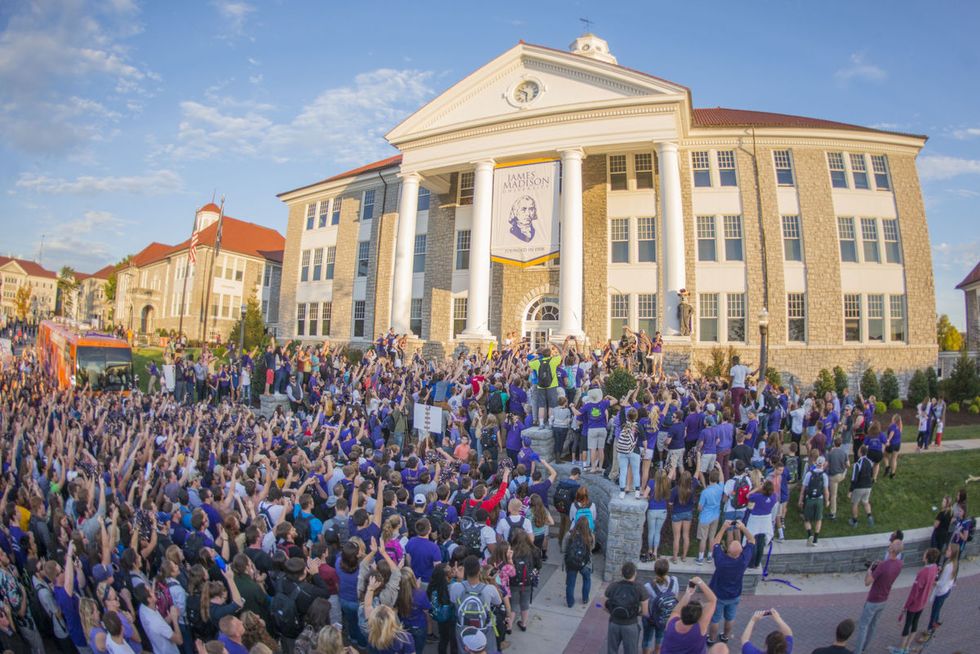 How True Dukes Do College GameDay At JMU