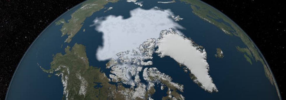 Fickle Nature: From too much hurricane to not enough ice in a few days.