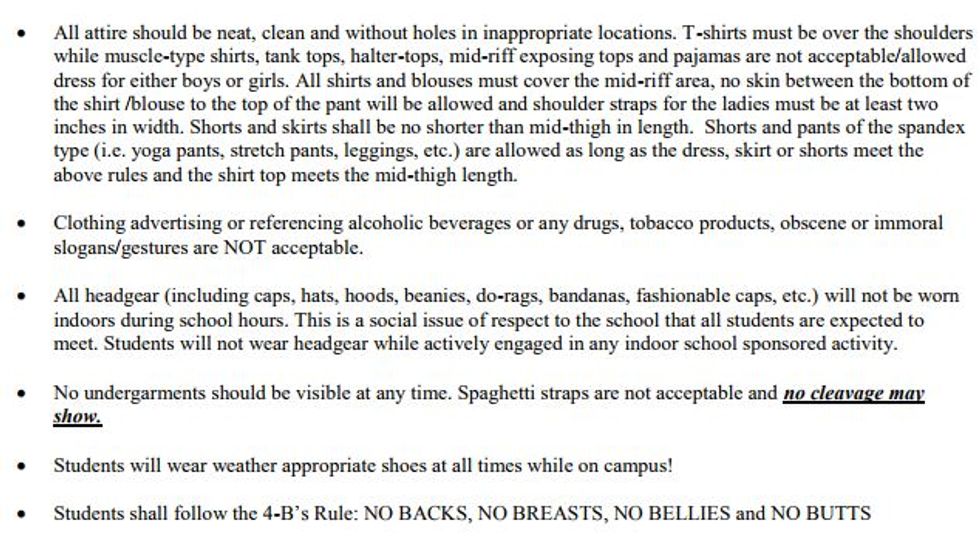 An Opinion On The (Unfair) Dress Code