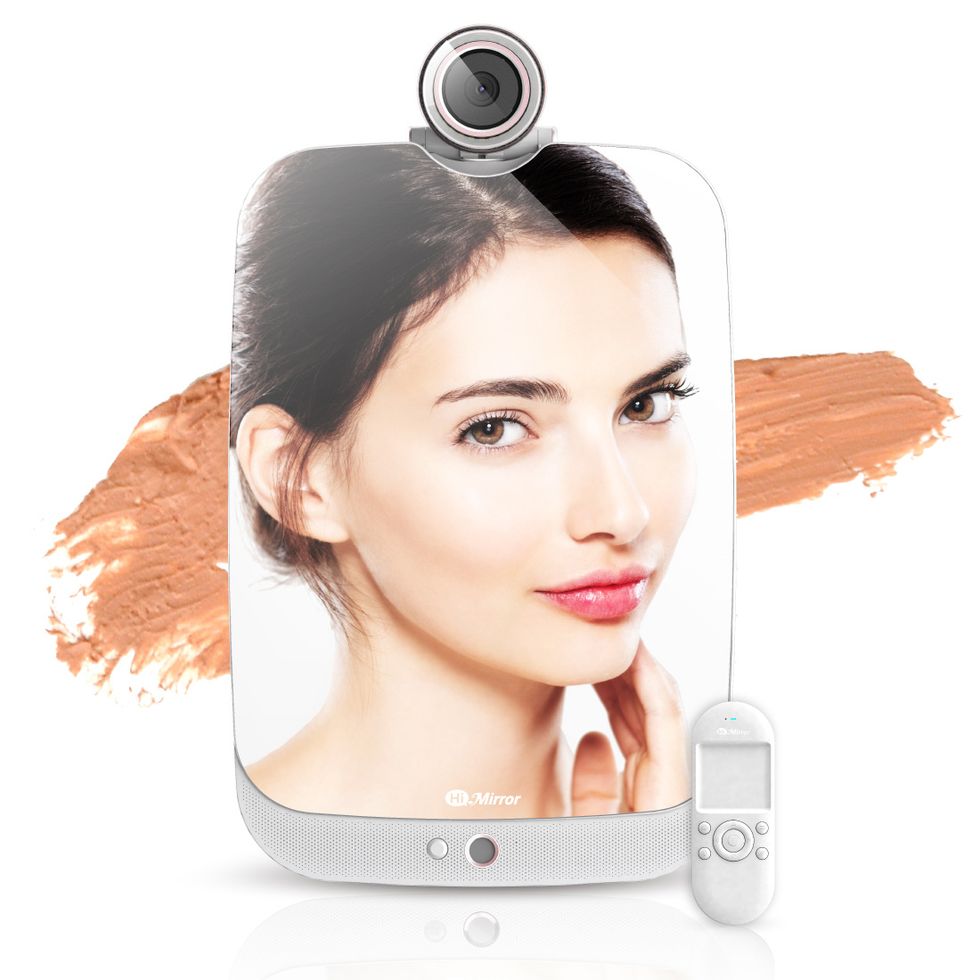 The HiMirror with a small camera on the top