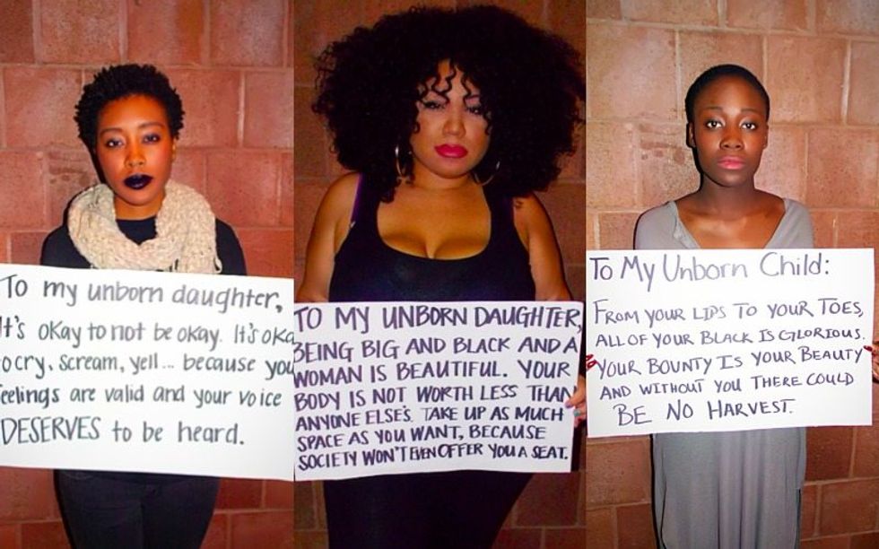 The "To My Unborn Daughter" Project Sends A Powerful Message