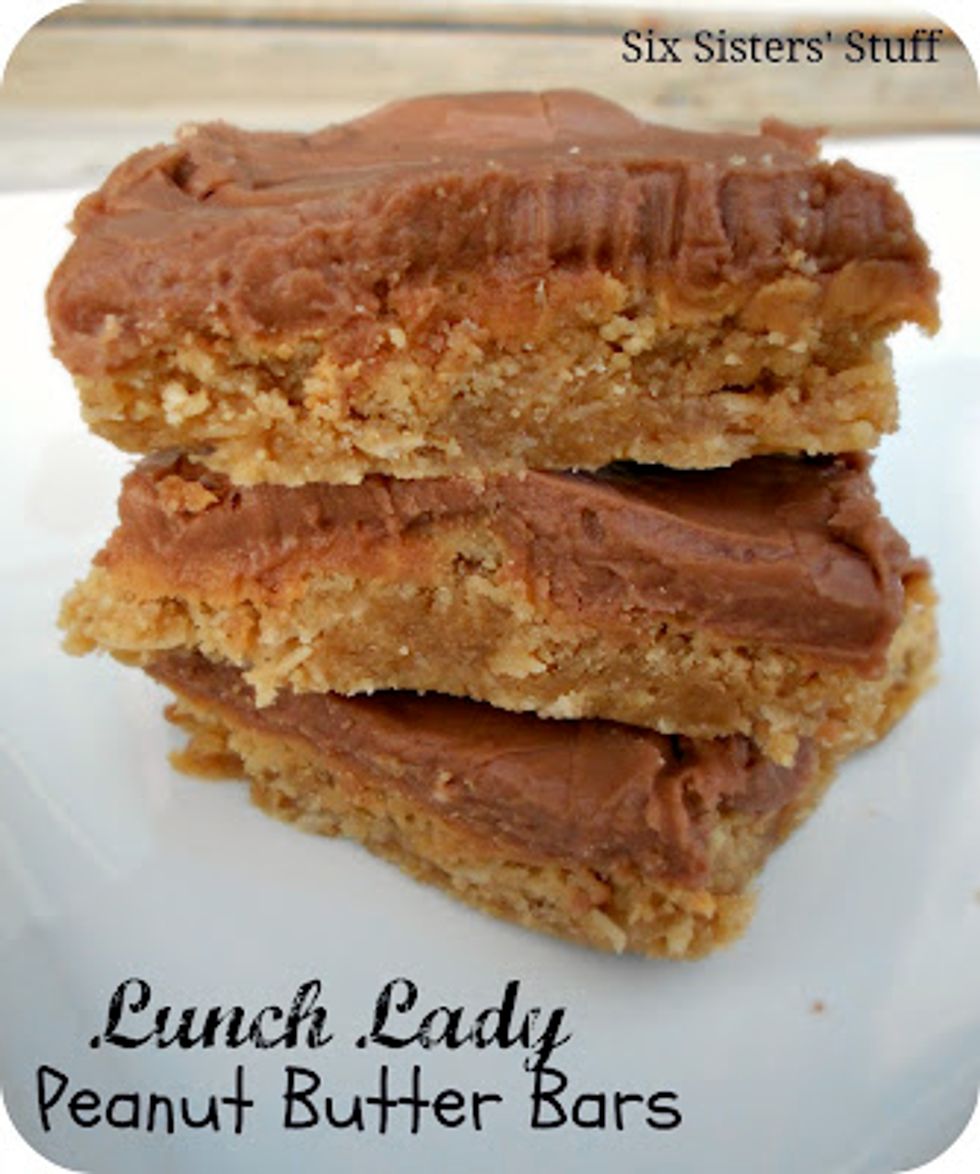 Lunch Lady Peanut Butter Bars My Recipe Magic
