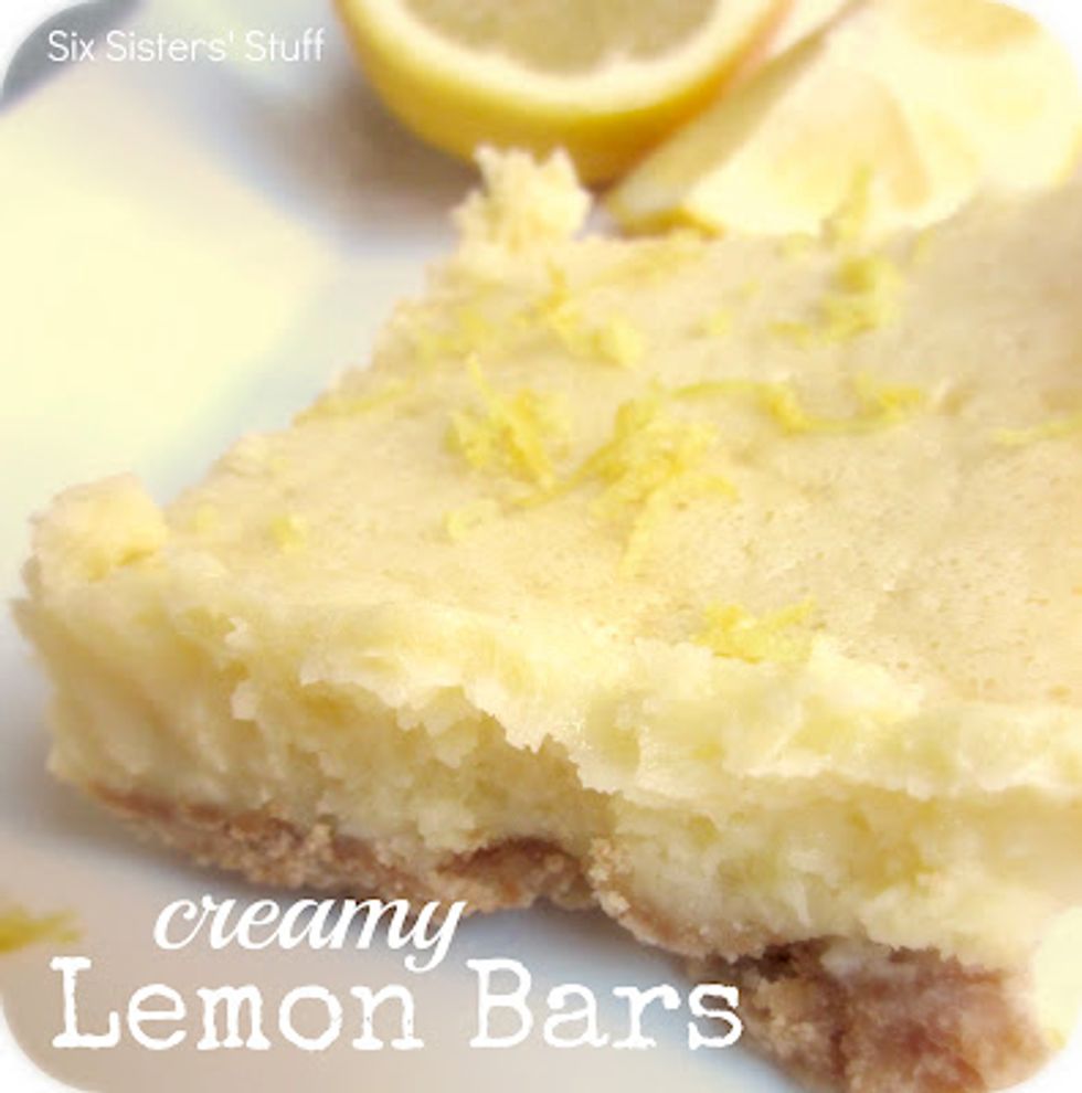 Creamy Lemon Bars Recipe - My Recipe Magic