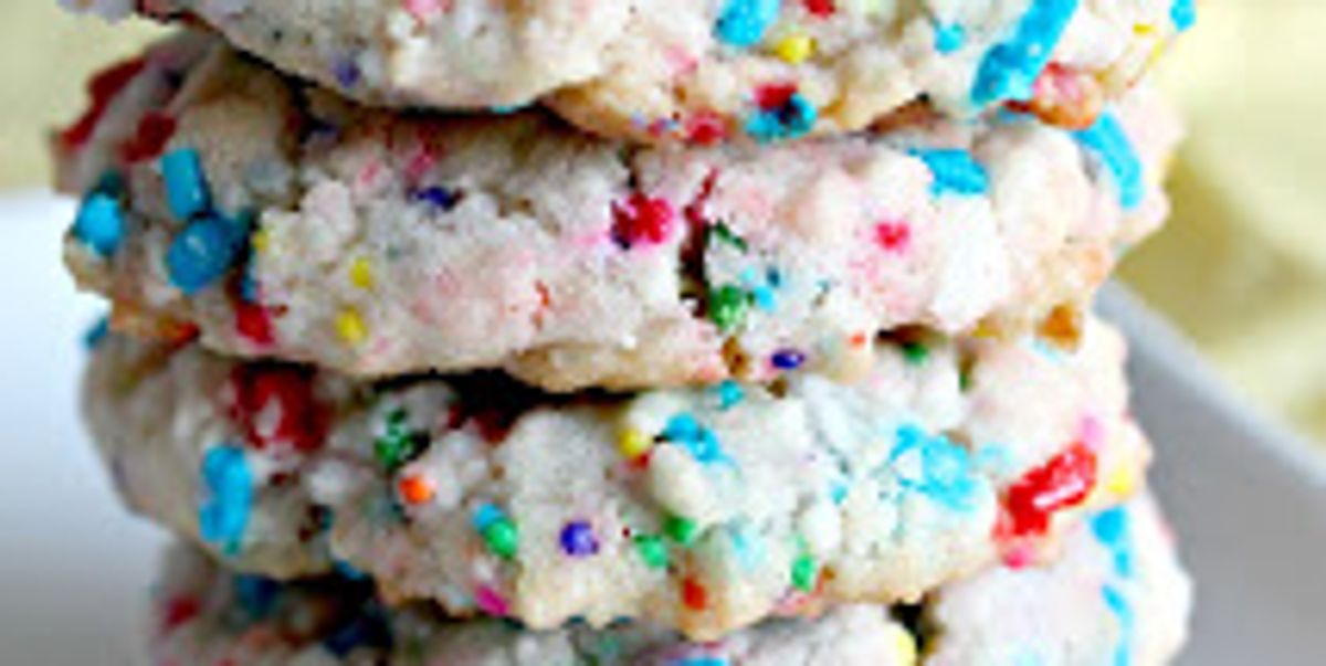 Funfetti Cake Batter Cookies Recipe My Recipe Magic