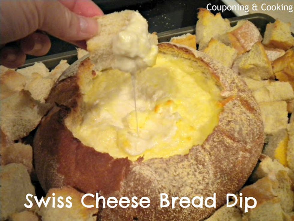 Swiss Cheese Bread Dip My Recipe Magic