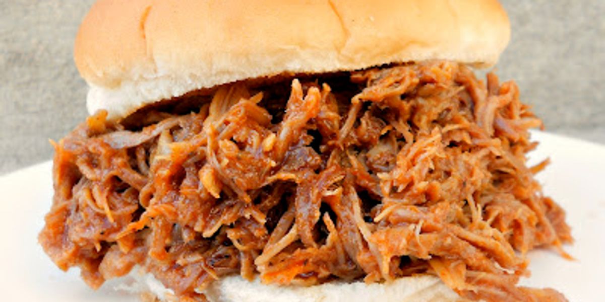 Slow Cooker Smoky BBQ Pulled Pork Sandwiches My Recipe Magic
