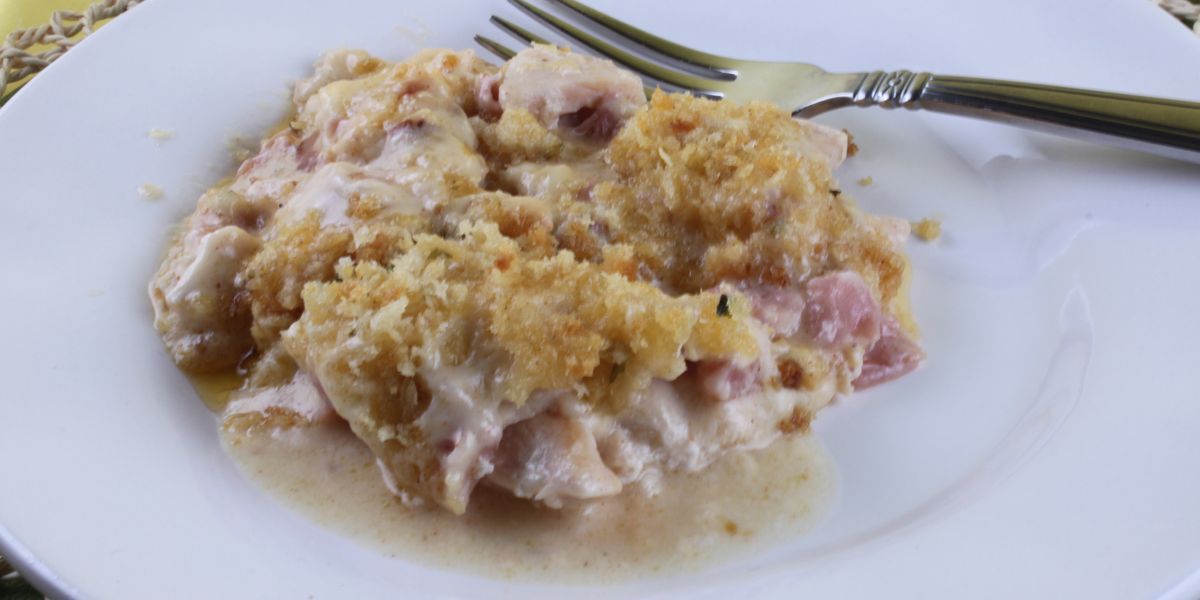 Chicken Cordon Bleu-Deconstructed - My Recipe Magic