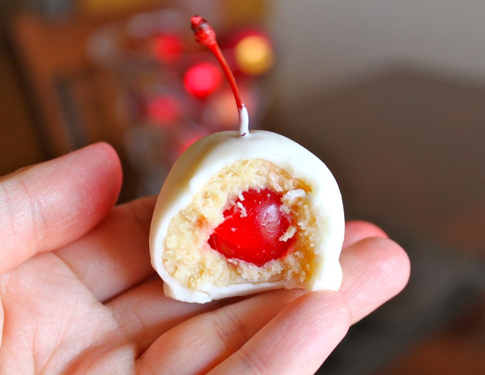 Chocolate Covered Cherry Cake Balls - My Recipe Magic