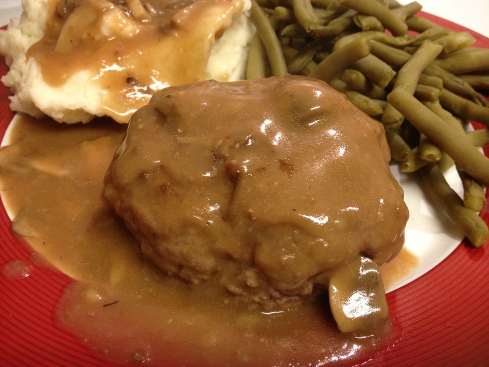 Hot Hamburger with Mashed Potatoes - My Recipe Magic