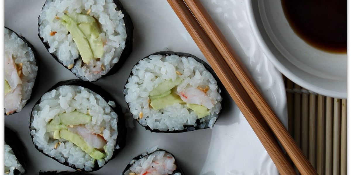 Beginner Sushi: Shrimp California Roll - My Recipe Magic