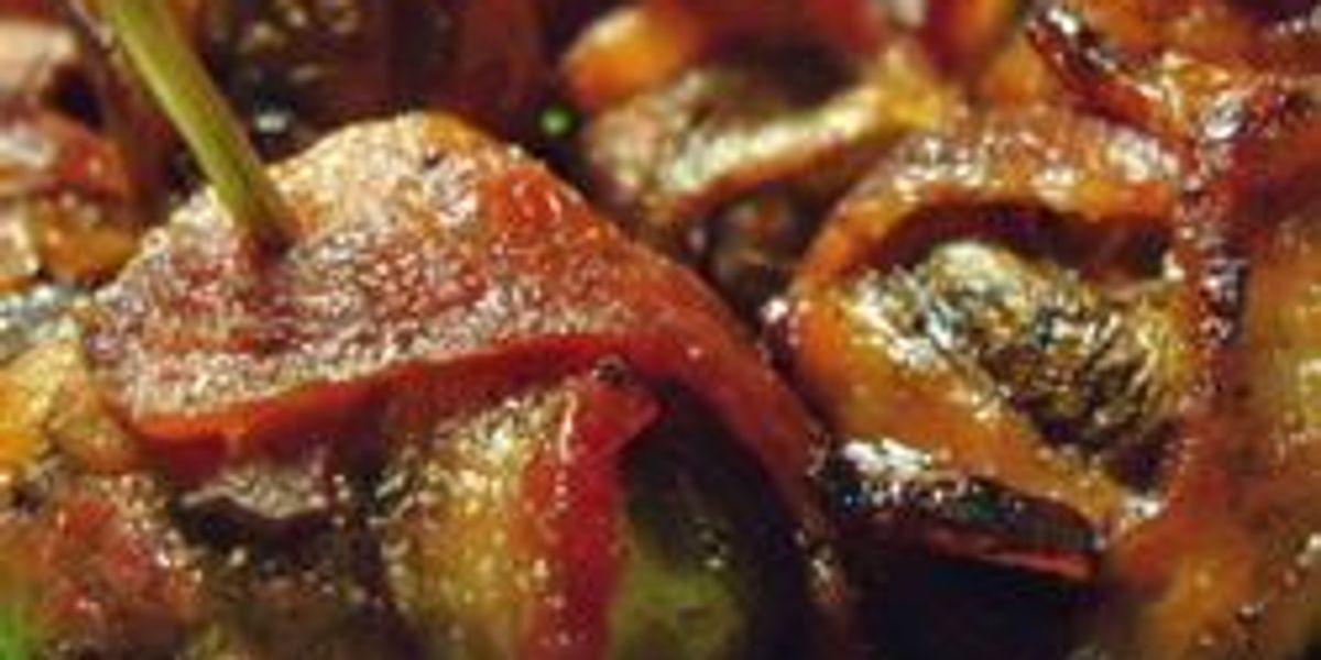 Bacon Wrapped Stuffed Mushrooms - My Recipe Magic