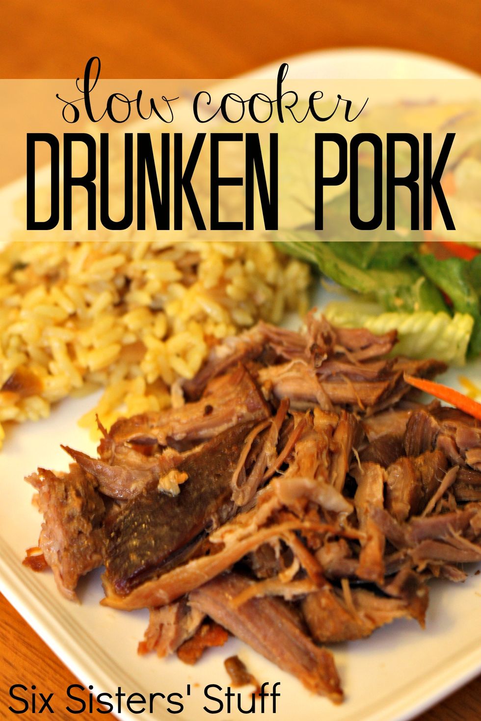 Slow Cooker Drunken Pork - My Recipe Magic