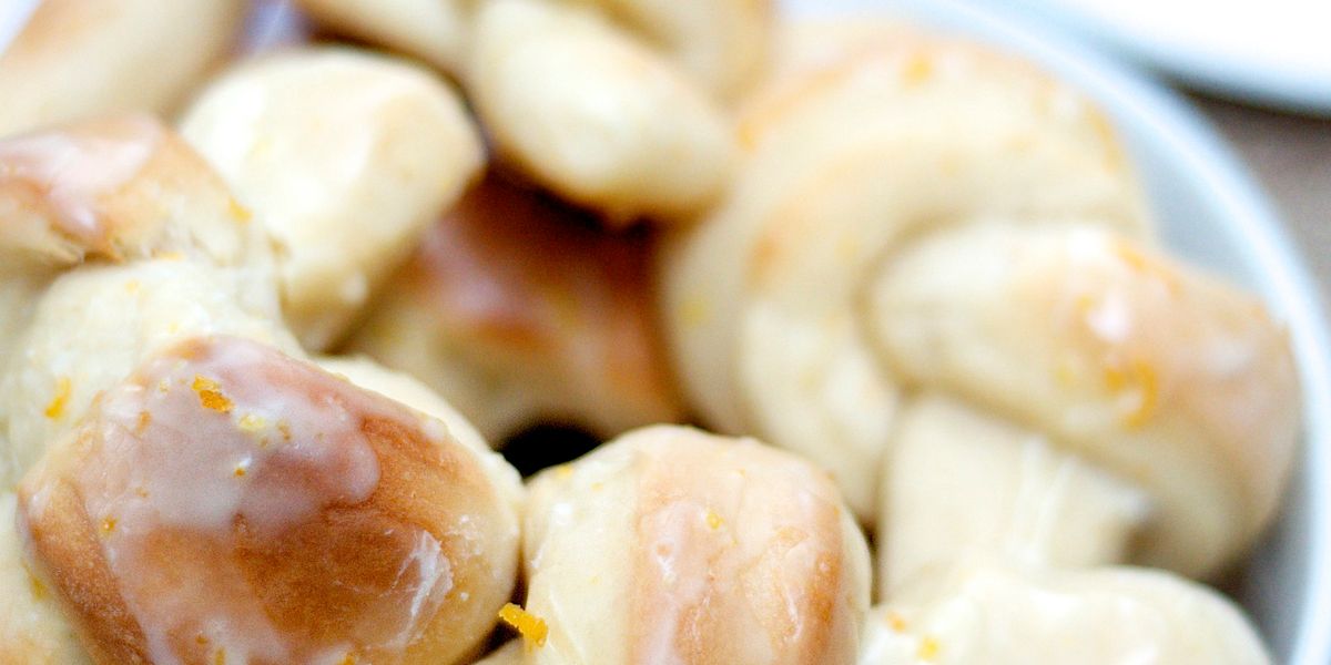 Orange Bow Knot Rolls My Recipe Magic