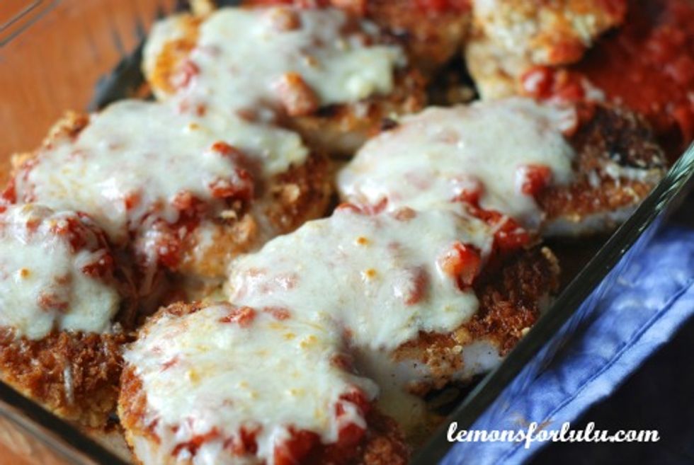 Pork Parmesan with Homemade Marinara Sauce My Recipe Magic
