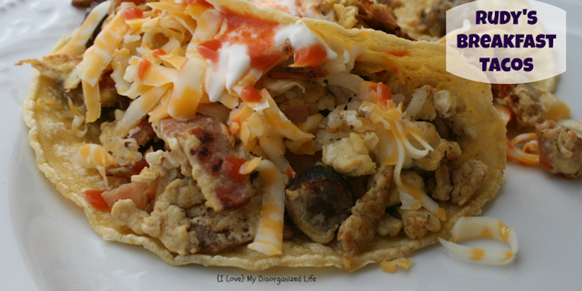 Rudy's Breakfast Tacos My Recipe Magic