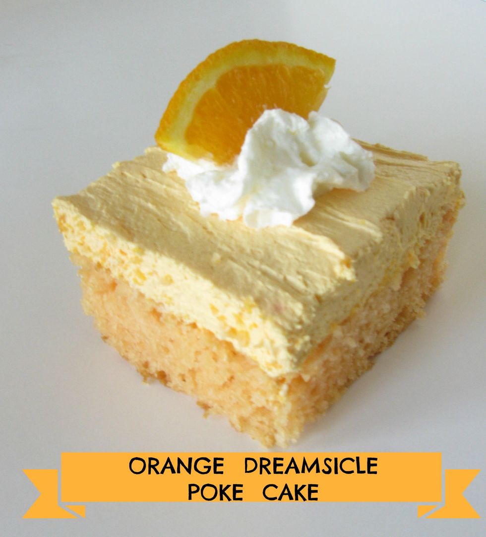 Orange Dreamsicle Poke Cake My Recipe Magic