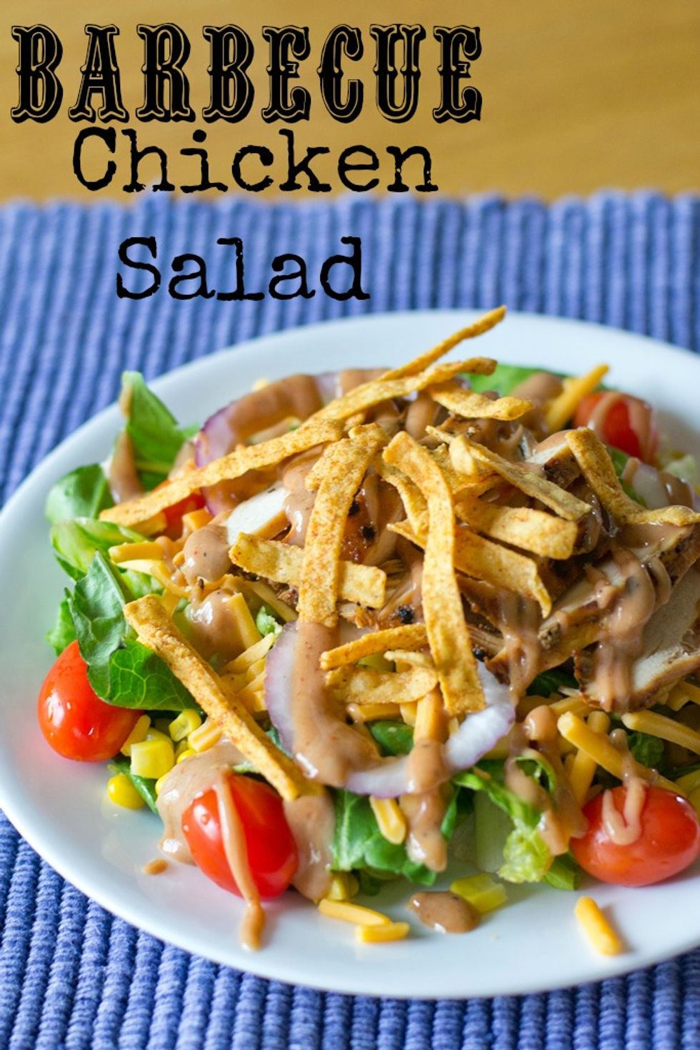 Wildfire Barbecue Chicken Salad - My Recipe Magic