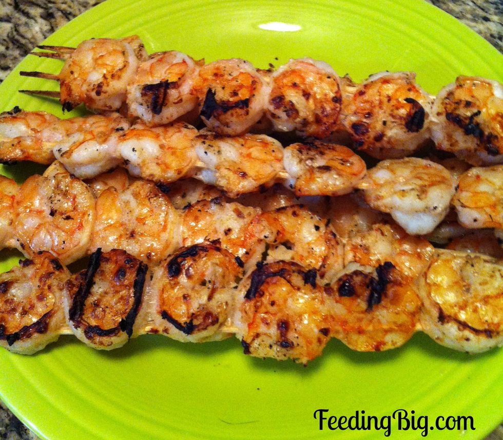 Grilled Shrimp with Lime Marinade - My Recipe Magic