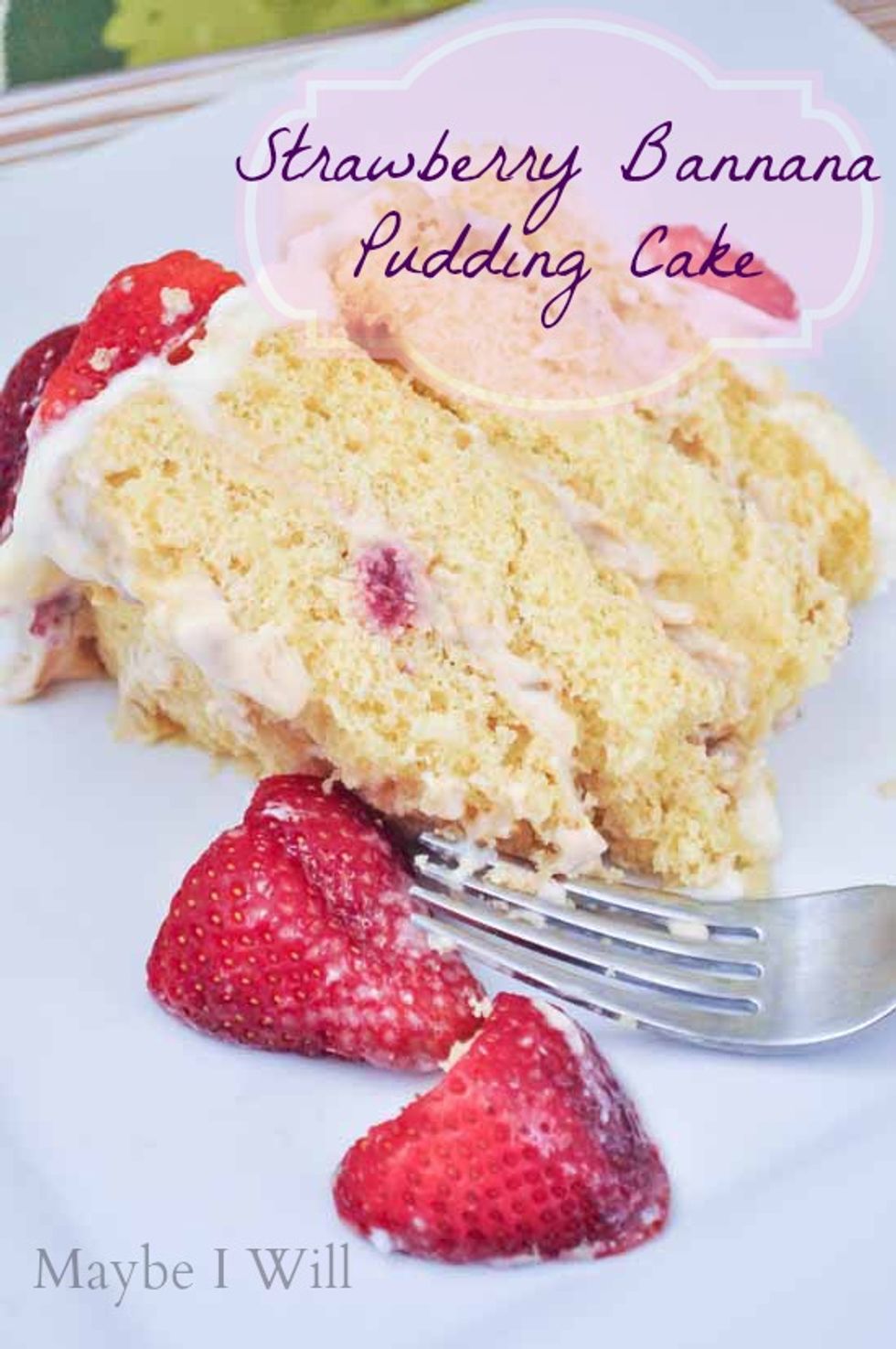 Strawberry Banana Pudding Cake My Recipe Magic 