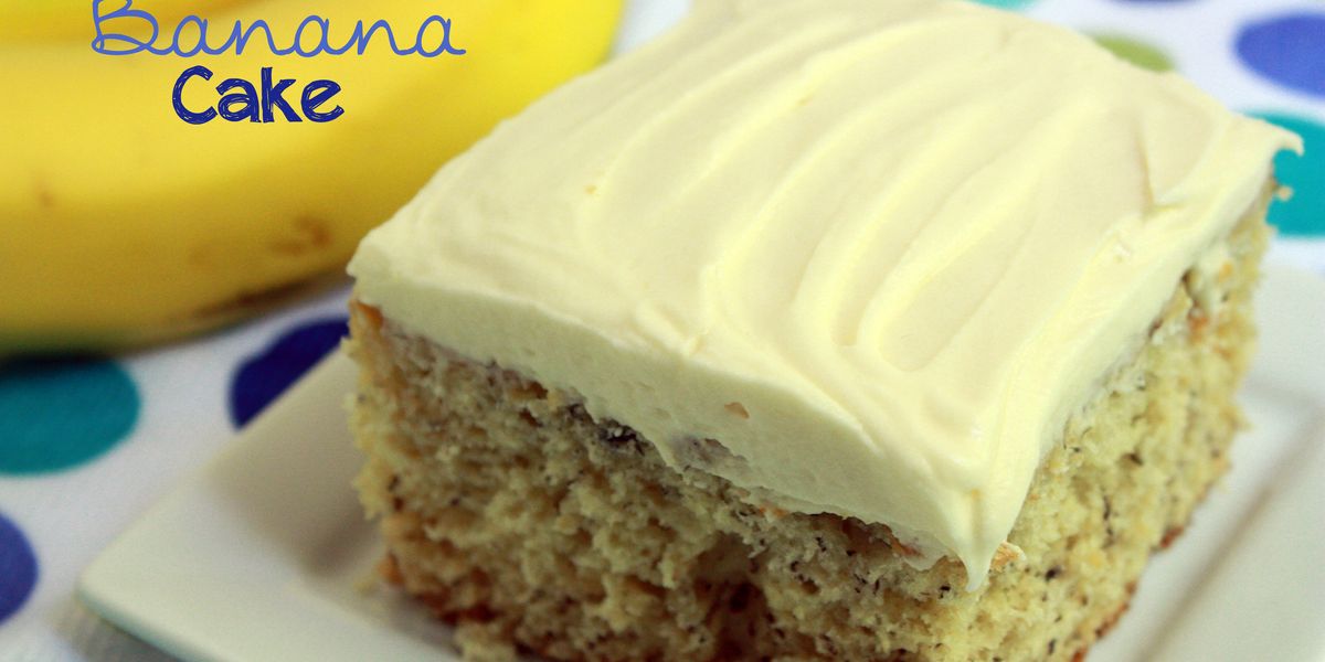 Sour Cream Banana Cake - My Recipe Magic