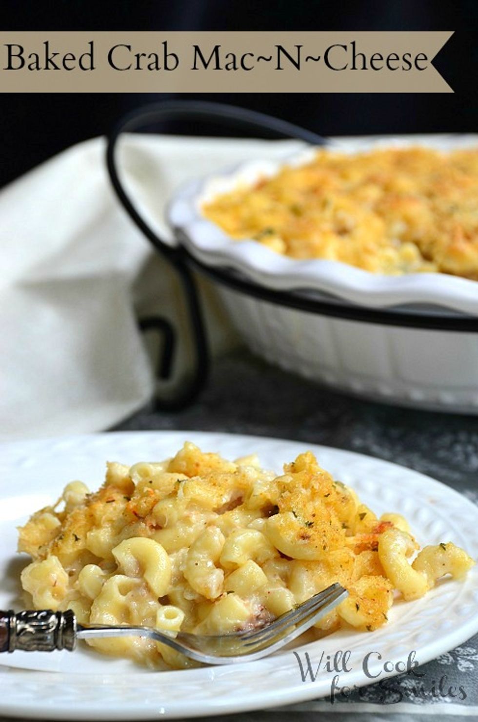 Baked Crab Mac And Cheese - My Recipe Magic