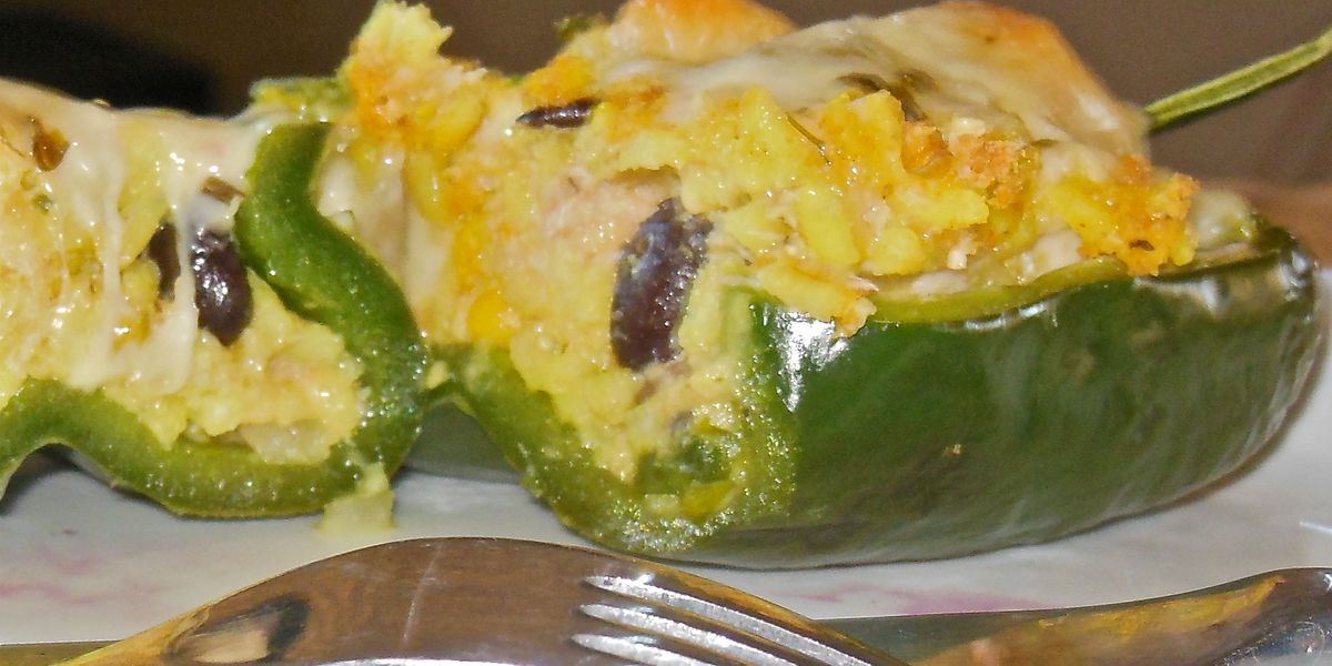 Southwest Style Crab Stuffed Poblano Peppers My Recipe Magic