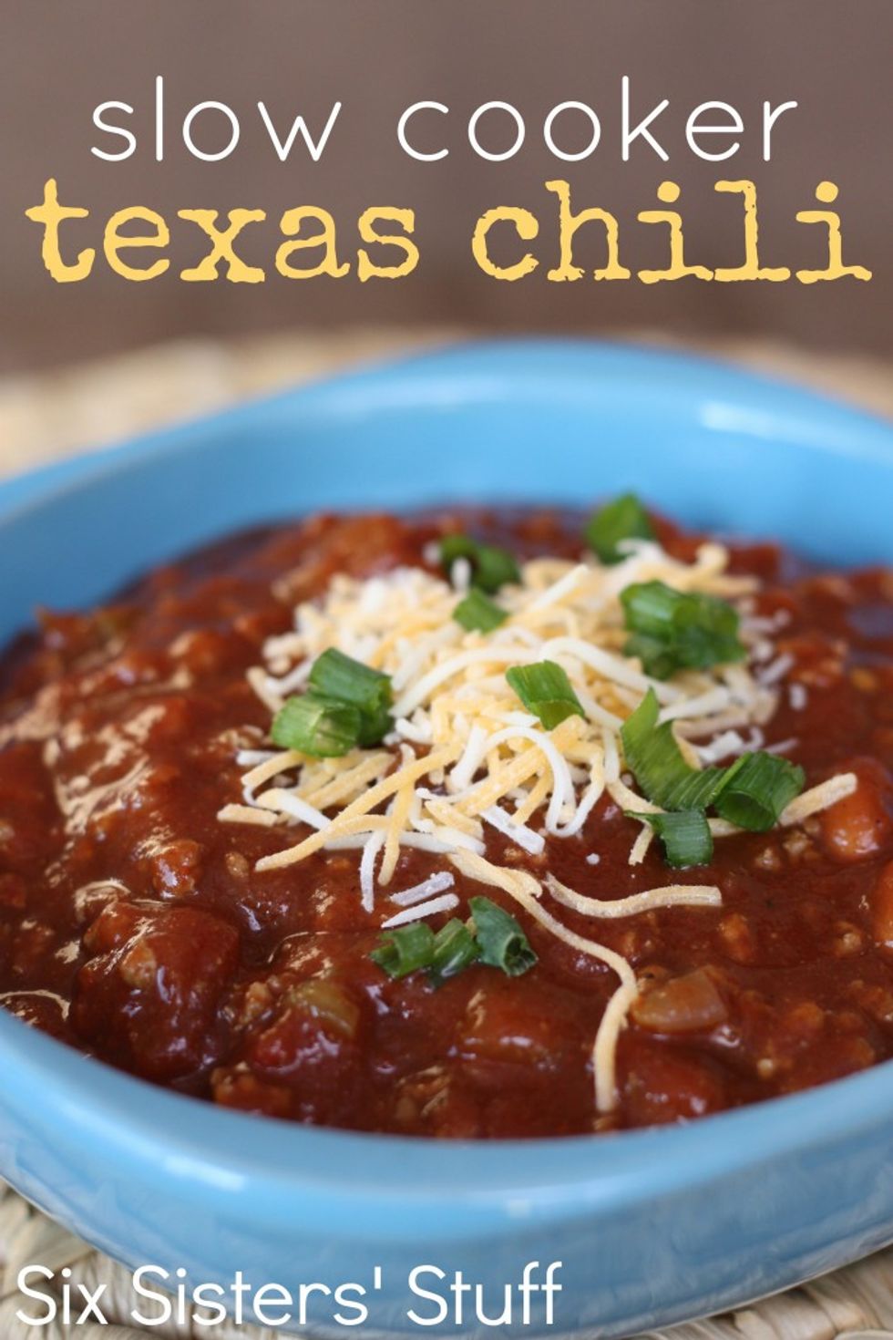 Slow Cooker Texas Chili Recipe - My Recipe Magic