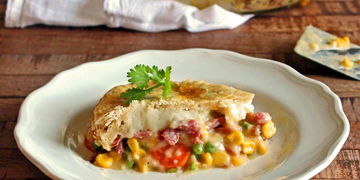 Ham and Mashed Potato Pot Pie My Recipe Magic